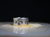 Vtg 【BELL TRADING POST】Thunderbird Stamped Band Ring c.1940～