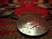 OLDPAWN Navajo Kennedy Half Dollars Coin Necklace