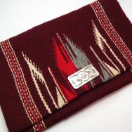 Atq Chimayo Purse w/卍 & Thunderbird stamped Concho  c.1930