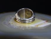 【Tom Bahe】Old Navajo Carinated Silver Shank Ring c.1990～