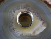 【Tom Bahe】Old Navajo Carinated Silver Shank Ring c.1990～