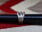 【Tom Bahe】Old Navajo Carinated Silver Shank Ring c.1990～