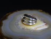 【Tom Bahe】Old Navajo Carinated Silver Shank Ring c.1990～