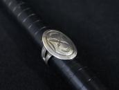 【Morris Robinson】Crossed Arrows Stamped Ketoh Ring  c.1930～