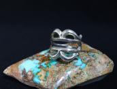 Vintage Navajo Sand Casted Men's Ring in Silver c.1960～