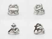 Vintage Navajo Sand Casted Men's Ring in Silver c.1960～