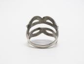 Vintage Navajo Sand Casted Men's Ring in Silver c.1960～