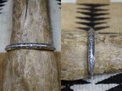 Antique Navajo ThunderBird Stamped TriangleWire Cuff c.1920～