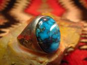 Vintage Silver Ring w/HighGrade Morenci TQ c.1960～