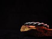 Vintage Heavy Twisted Silver Wire Cuff c.1950～