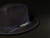 Atq Navajo Hi-Grade Turquoise Row Ingot Silver Pin c.1930～