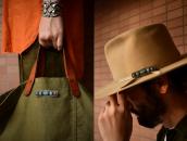 Atq Navajo Hi-Grade Turquoise Row Ingot Silver Pin c.1930～