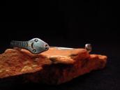 Antique Snake Shape Ingot Silver Cuff Bracelet  c.1920