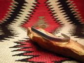 Antique Snake Shape Ingot Silver Cuff Bracelet  c.1920