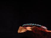 Antique Zuni Stamped Cuff w/15 Great TQ  c.1930～