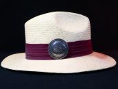 【NAVAJO GUILD】 Vintage Stamped Silver Concho Pin  c.1945～