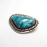 Vintage Silver Pin w/High-Grade SpiderWeb Kingman TQ c.1960