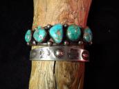 Antique Thunderbird Stamped Ingot Cuff  c.1920～