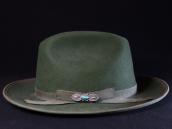 Atq Navajo Stamped Small Pin w/Gem Quality Turquoise c.1930～