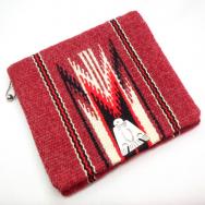 Antique【Ganscraft】Chimayo Purse w/Thunderbird Concho  c.1940