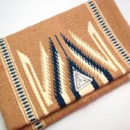 Antique Chimayo Purse w/Thunderbird Stamped Concho  c.1940