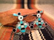 【Dan Simplicio】 Antique Thunderbird Pierced Earrings c.1930～