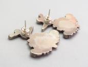 【Dan Simplicio】 Antique Thunderbird Pierced Earrings c.1930～