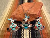 【Dan Simplicio】 Antique Thunderbird Pierced Earrings c.1930～