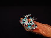 【Dan Simplicio】 Antique Thunderbird Pierced Earrings c.1930～