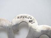 【NAVAJO GUILD】Sandcast Top w/Hand Made Chain Necklace c.1950