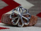 【NAVAJO GUILD】Sandcast Top w/Hand Made Chain Necklace c.1950