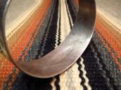 Antique Arrow & 卍 Stamped Silver Cuff Bracelet  c.1925～