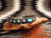 Antique Repos & Stamped Cuff w/Oval TQ  c.1930