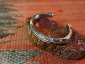 【Clendon Pete】 Navajo "FlatTop" Heavy Silver Wire Cuff 2 M