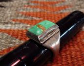 Antique Navajo Tourist Ring w/Square TQ c.1920