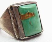 Antique Navajo Tourist Ring w/Square TQ c.1920