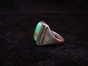 Antique Navajo Tourist Ring w/Square TQ c.1920