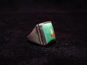 Antique Navajo Tourist Ring w/Square TQ c.1920