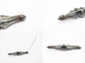 【Ganscraft】Antique 卍 Stamped Small Pin in Coin Silver c.1930