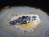 【Ganscraft】Antique 卍 Stamped Small Pin in Coin Silver c.1930