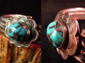 Vintage Twistedwire Cuff w/Blue Diamond TQ  c.1950