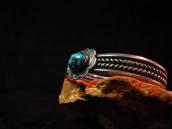 Vintage Twistedwire Cuff w/Blue Diamond TQ  c.1950