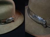 Attributed to【NAVAJO GUILD】Stamped Ingot Silver Pin  c.1940