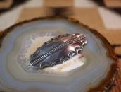 Attributed to【NAVAJO GUILD】Stamped Ingot Silver Pin  c.1940