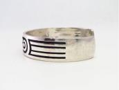 【Lawrence Saufkie】 Old Hopi Overlay Cuff Bracelet  c.1980～