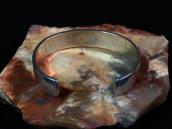 【Lawrence Saufkie】 Old Hopi Overlay Cuff Bracelet  c.1980～