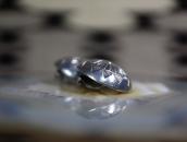 【Ike or Austin Wilson】Stamped Concho ClipOn Earrings c.1945～