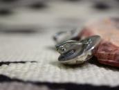 【Ike or Austin Wilson】Stamped Concho ClipOn Earrings c.1945～