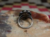 Vintage Navajo Silver Ring w/Gem Quality Turquoise  c.1940～