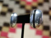 【Johnny Mike Begay】Tracks Style Pierced Earrings c.1965〜